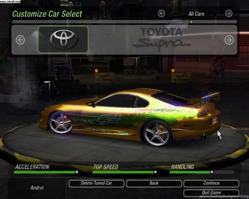 Need For Speed Underground 2 Fast And Furious Cars Fast Cars ...