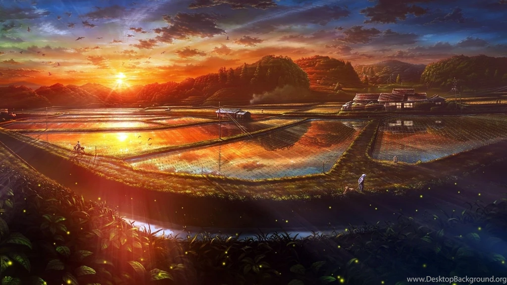 Fantastic Anime Scenery Wallpapers