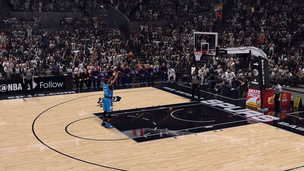 Shooting A Free Throw, NBA 2K14 1920x1080 Full HD 16/9 ...