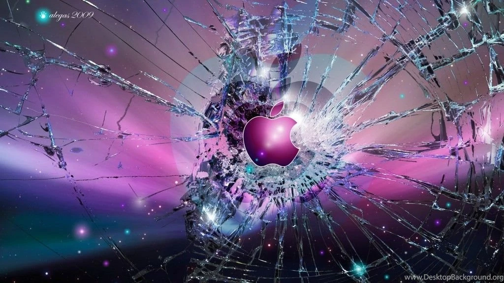 Apple broken screen background_1920x1080 1024×576