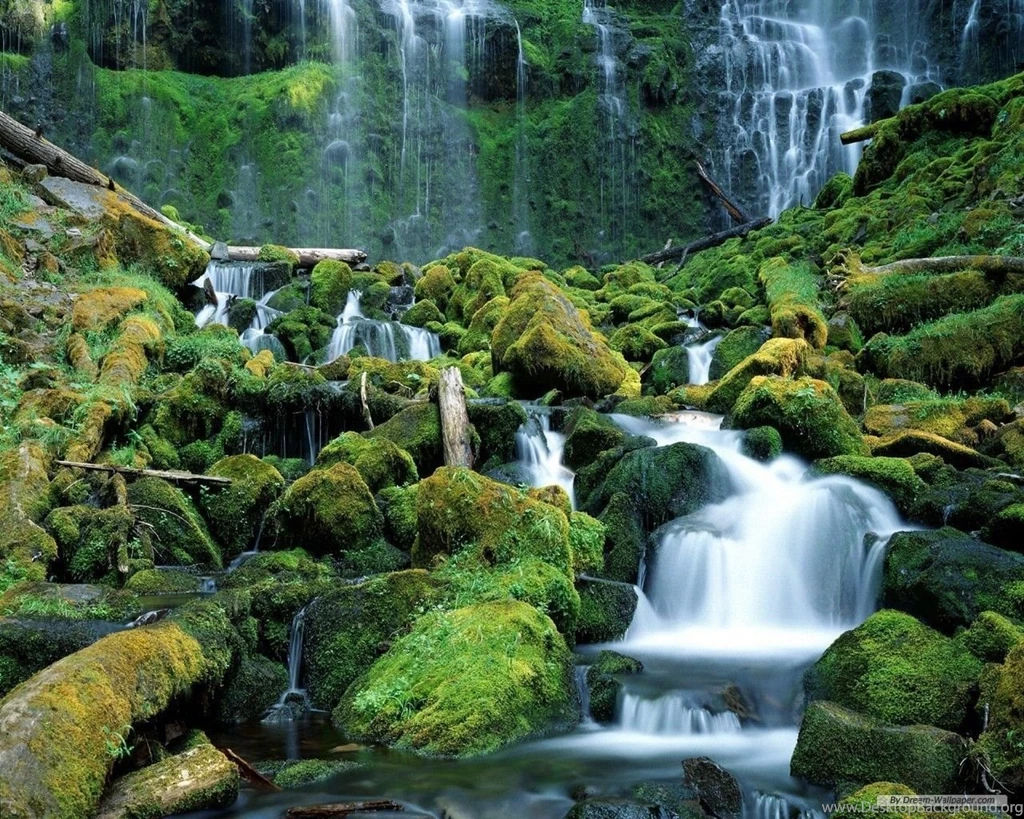 Free Wallpapers Free Nature Wallpapers Waterfall And Stream 2 ...