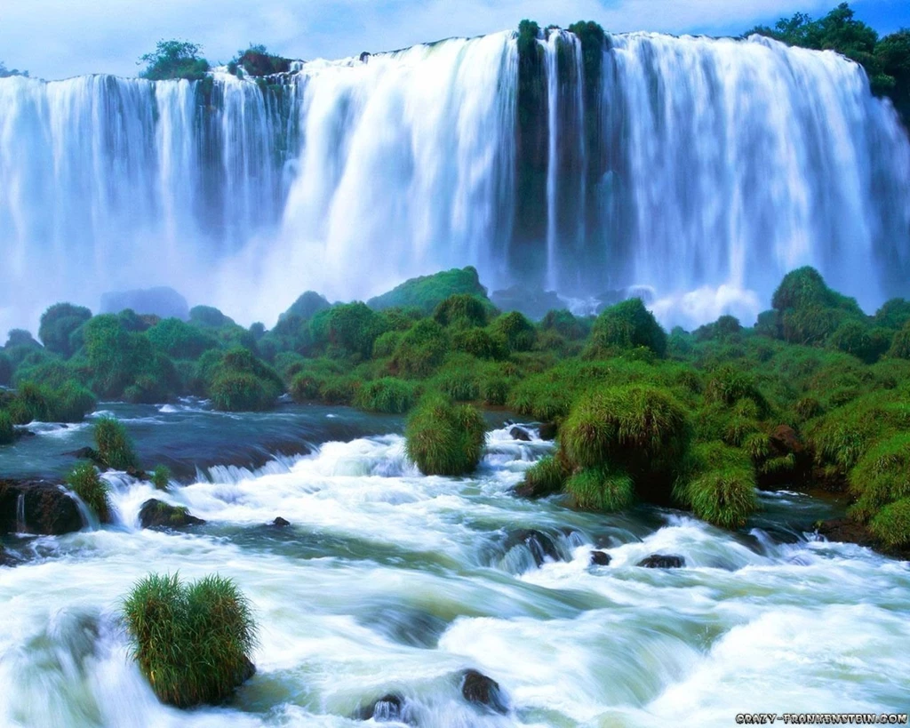 Waterfalls Nature Wallpapers Crazy Frankenstein