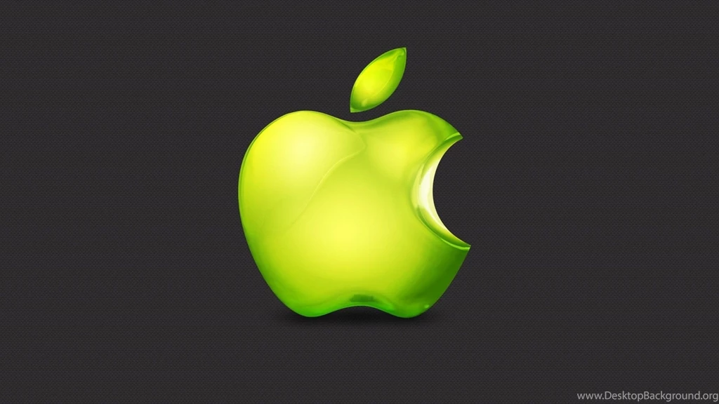 Apple Green Brand Logo Backgrounds HD Wallpapers