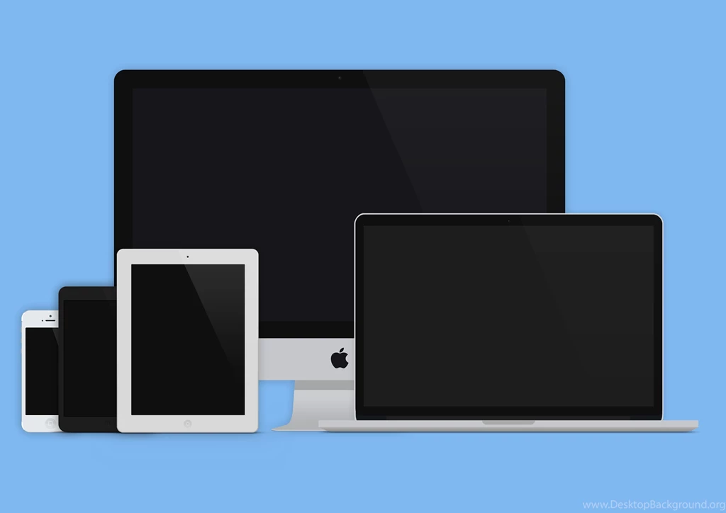 Laptops Flat Graphic Layout Responsive Devices Designers Wallpapers ...