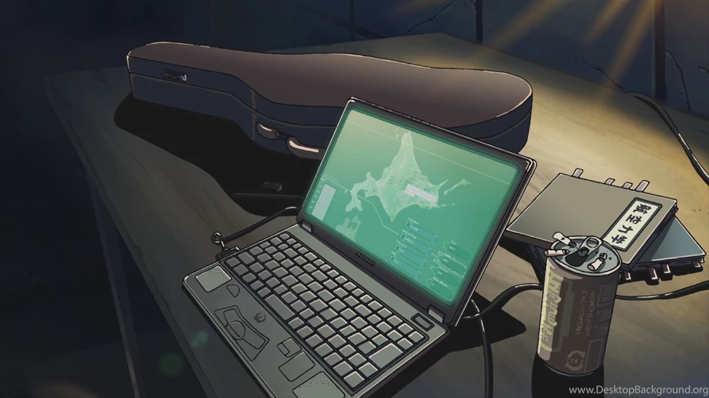 Makoto Shinkai The Place Promised In Our Early Days Laptops Soda ...