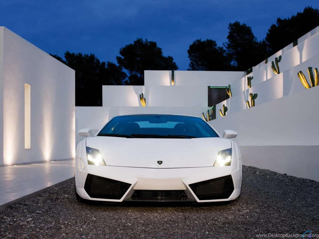 Download Wallpapers White Lamborghini Gallardo LP 560 4 (1920 X ...