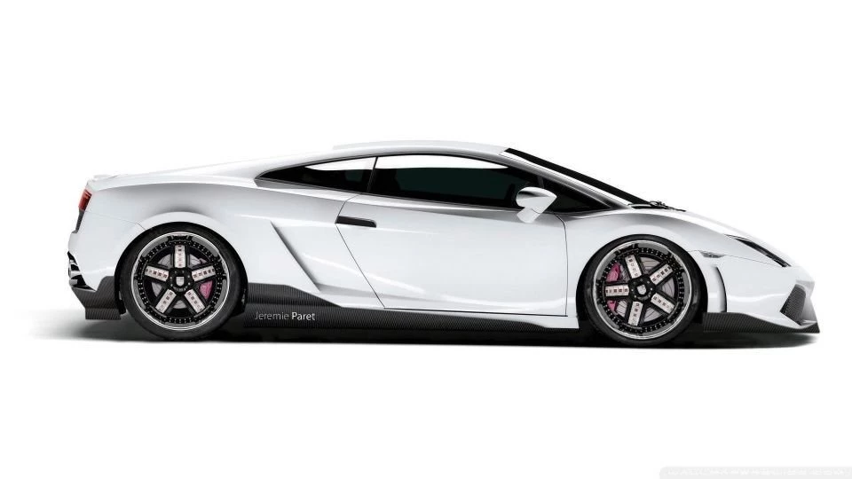 White Lamborghini Gallardo LP560 2009 HD Desktop Wallpapers ...