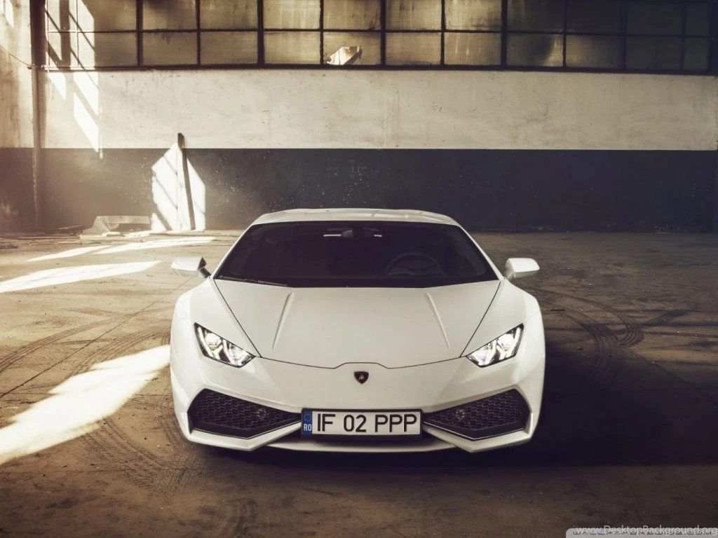 Lamborghini Huracan LP610 4 White Color HD Desktop Wallpapers ...
