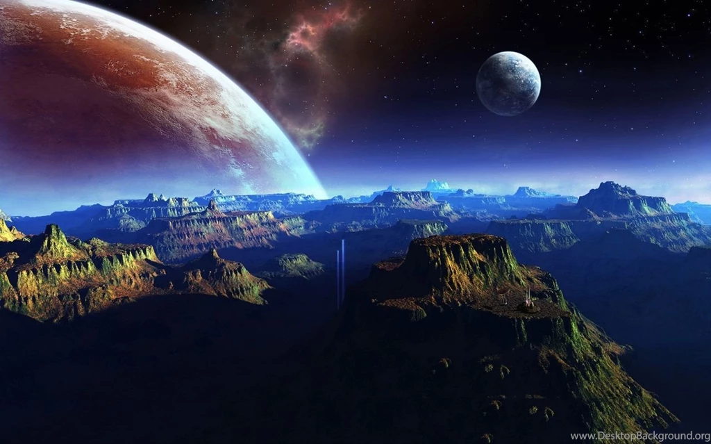 1280x800 Fantasy Planet Space Art Wallpapers