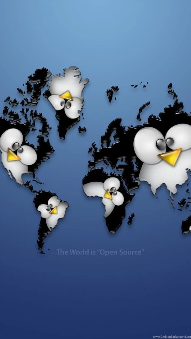 Linux iPhone 5 Wallpapers
