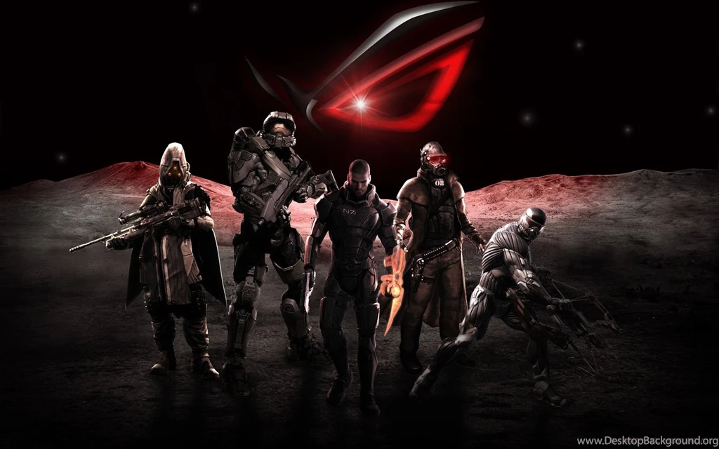 DeviantArt: More Like Gaming Wallpapers ROG By 9 Breaker