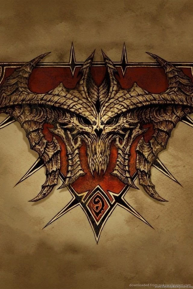 Download Diablo 3 Banner Wallpapers For iPhone 4