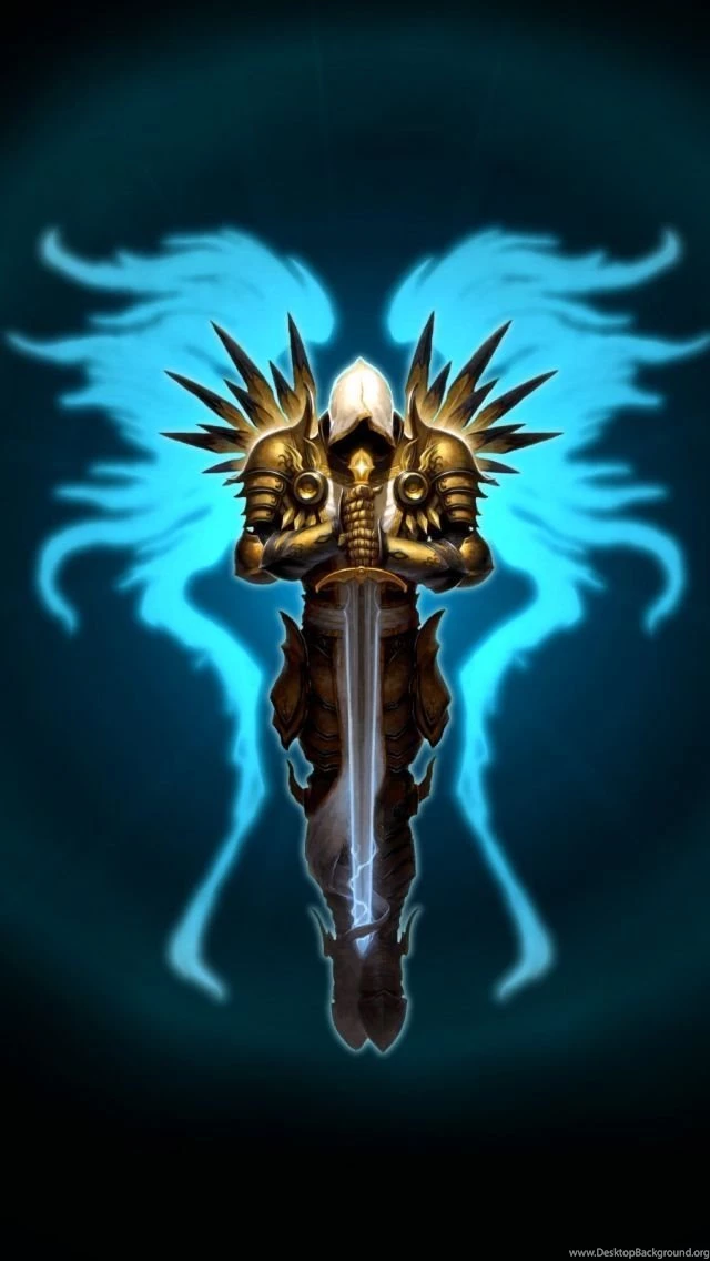 iPhone 5S, 5C, 5 Diablo 3 Wallpapers HD, Desktop Backgrounds 640x1136