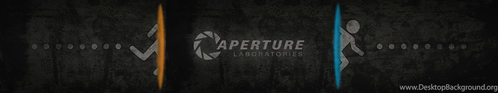 Portal 2 Dual Screen Wallpapers : Gaming
