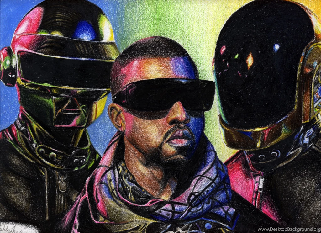 Daft Punk Kanye West Wallpaper.