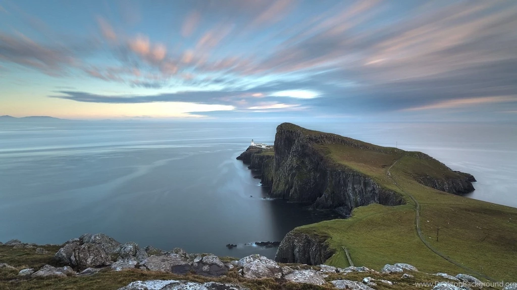 Lighthouses: Lighthouse Coastal Point Scotland Grass Coast Sea ...