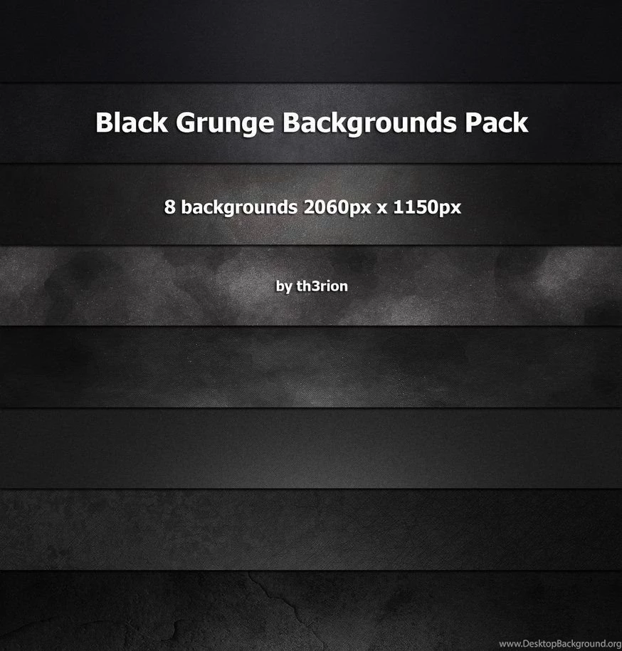 Black Grunge Backgrounds Pack By Th3rion On DeviantArt
