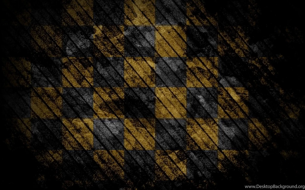 Abstract Yellow Grunge Squares Wallpapers