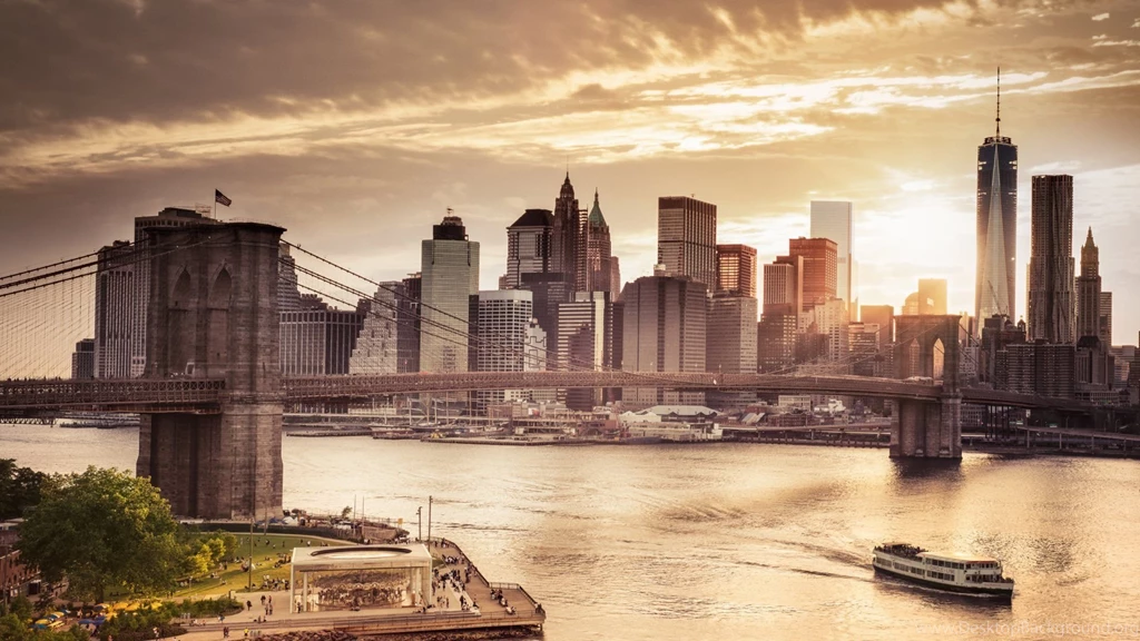 Manhattan Bridge Skyscrapers Wallpapers HD New HD Wallpapers