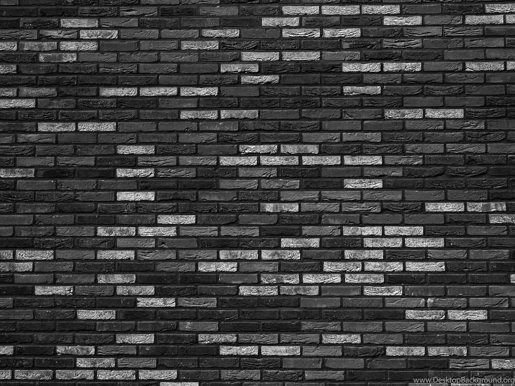Brick Wall Black White 2015   Grasscloth Wallpapers