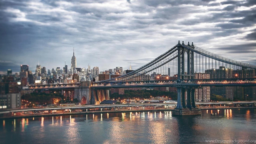 Triborough Bridge Manhattan Wallpaper.