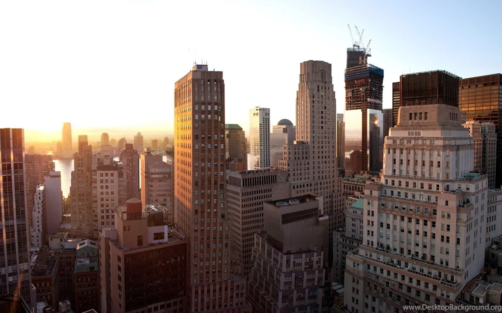 Manhattan Street Wallpaper.