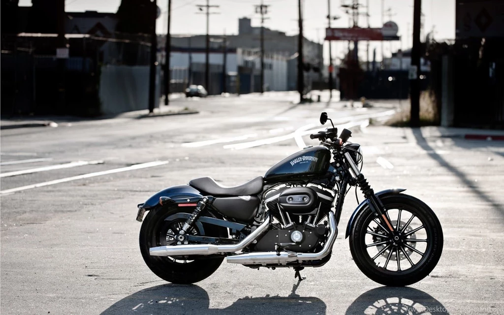 Awesome Black Motorcycle Harley Davidson Wallp