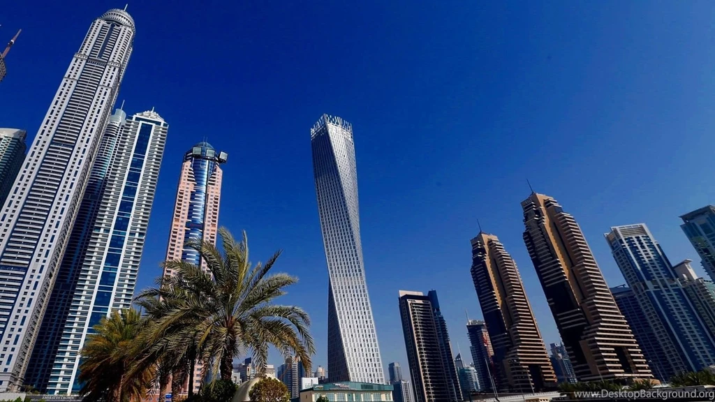 Landscapes, Tower, Architecture, Urban, Buildings, Dubai ...