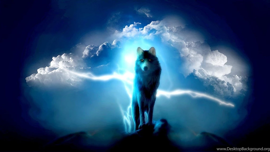 Lightnig Wolf Computer Wallpapers, Desktop Backgrounds