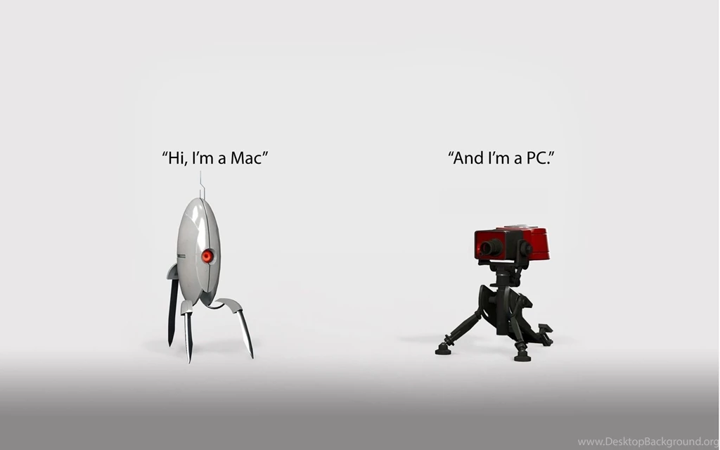 Wallpapers Mac, PC, Robot, Simple Desktop Wallpapers » 3D » GoodWP.com
