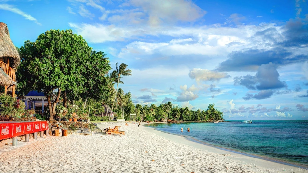 Matira Beach Bora Bora Wallpapers HD 1080p For Desktop