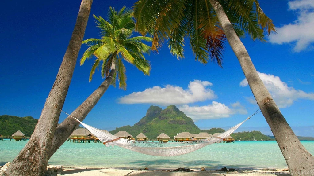 Bora Bora, Natural, Beautiful, Beach, Nature, 1920x1080 HD ...