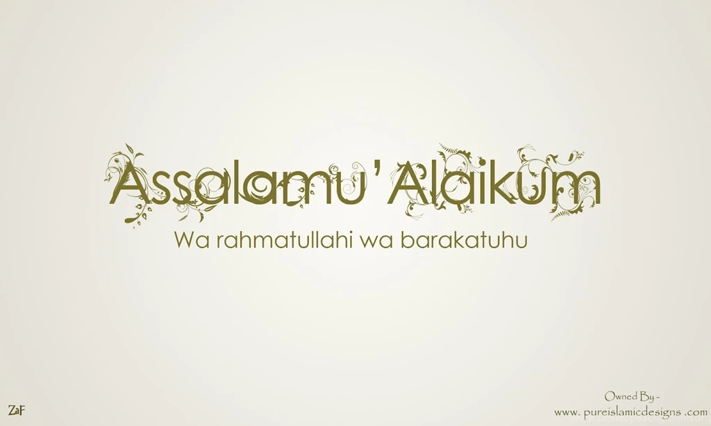Download Assalamu Alaikum Islamic Wallpapers 1600x960