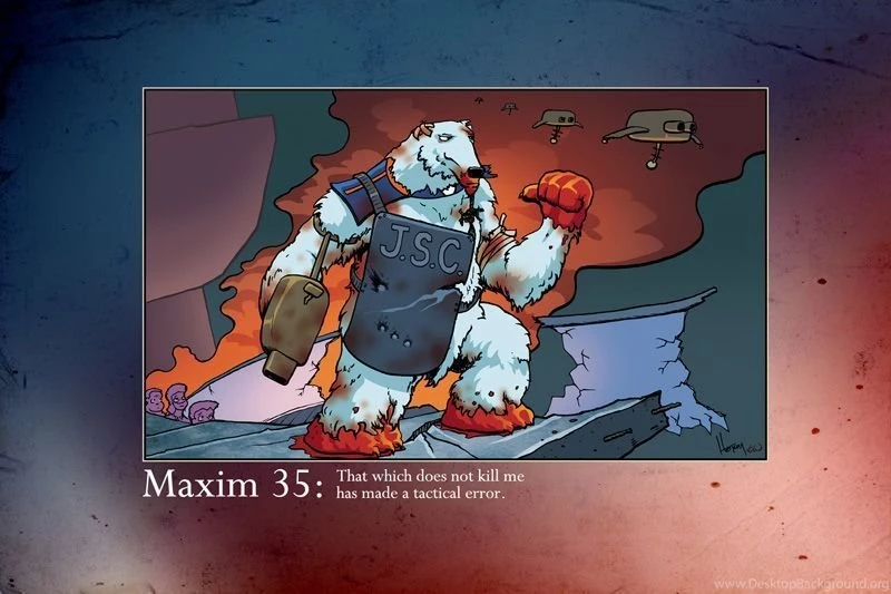 Schlock Mercenary   Captain Landon And Maxim 35