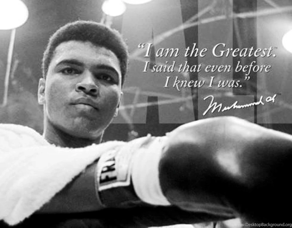 Muhammad Ali Signed Picture – BUZZERG