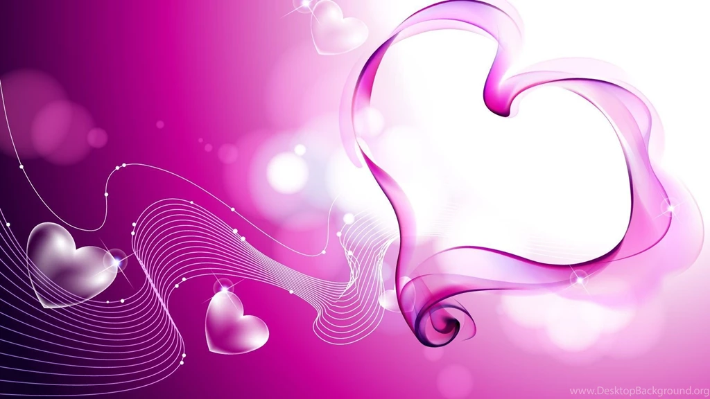Download Wallpapers 1920x1080 Heart, Smoke, Love, Mist, Lavender ...