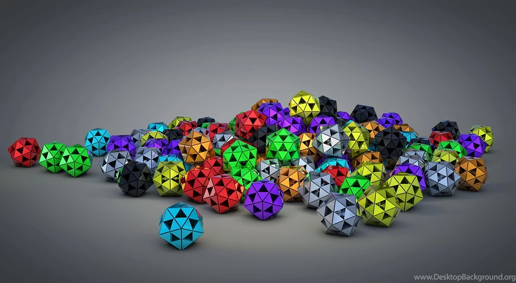 Abstract, Triangle, Colored, Polyhedron, Background, 3d, Hd Wallpapers