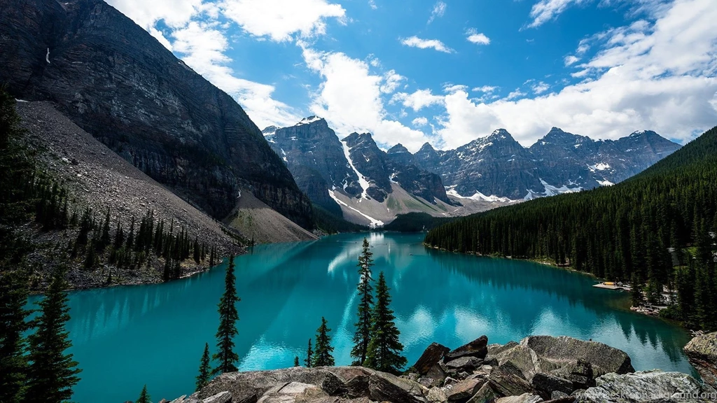 Landscapes Nature Canada Lakes Moraine Lake Fresh New Hd Wallpaper .jpg