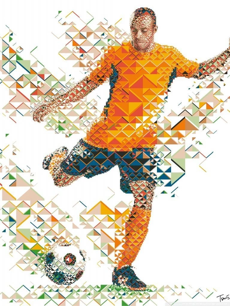 Soccer Player In Action HD Desktop Wallpapers : High Definition ...