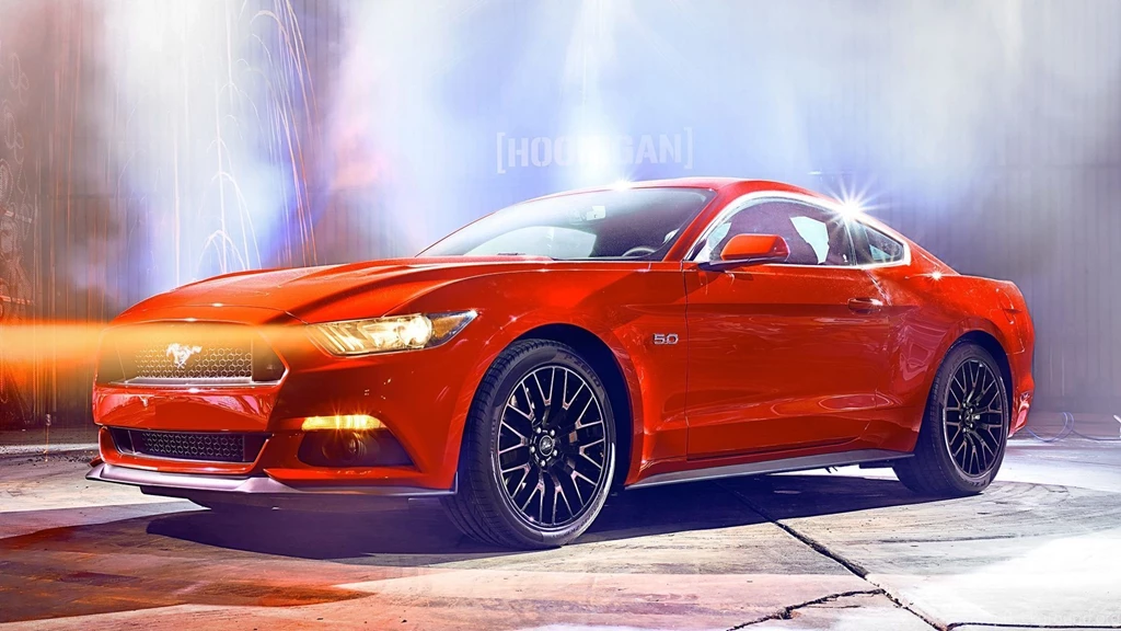 2015 Ford Mustang Red Wallpapers • IBackgroundWallpapers