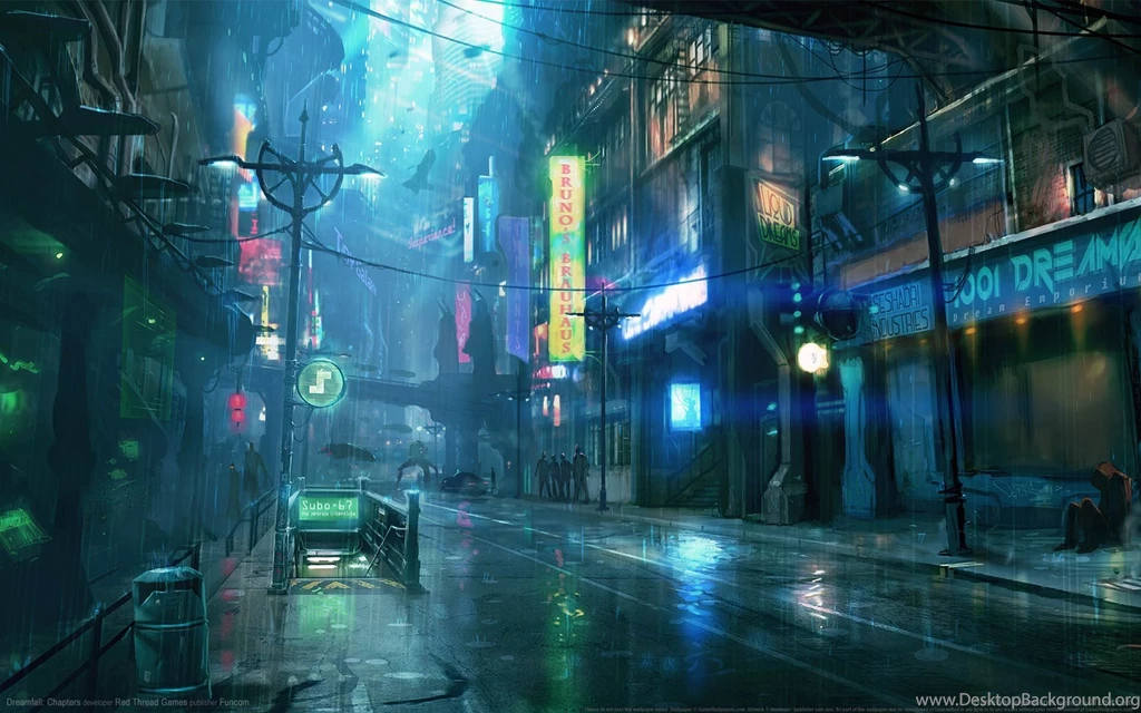 Download Wallpapers Dreamfall: Chapters, Game Wallpapers, City ...