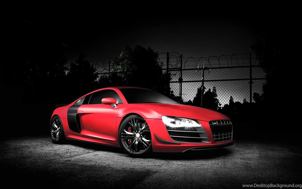 Beautiful Red Car Audi R8 Wallpapers Desktop