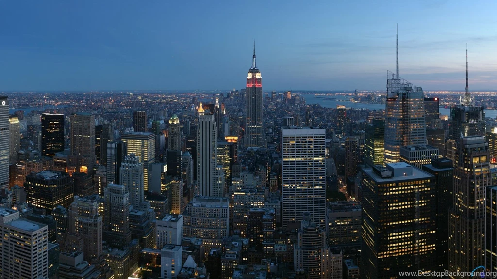 Download Wallpapers Panorama Of New York (1920 X 1080 HDTV 1080p ...