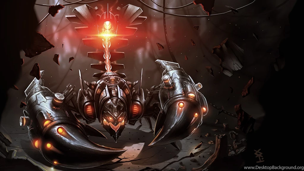 Battle cast skarner league of legends wallpaper akiman.jpg