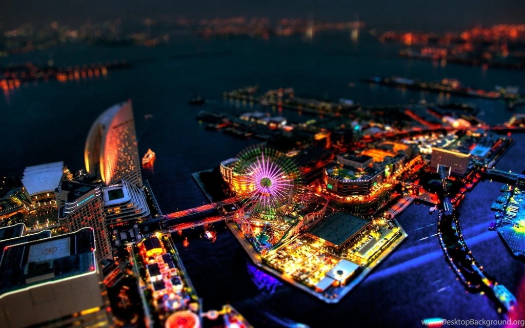 Tilt Shift City At Night (id: 58971) – BUZZERG