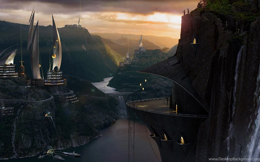 3D Landscape: Fantasy Art Scenery, Desktop Wallpapers Nr. 47788