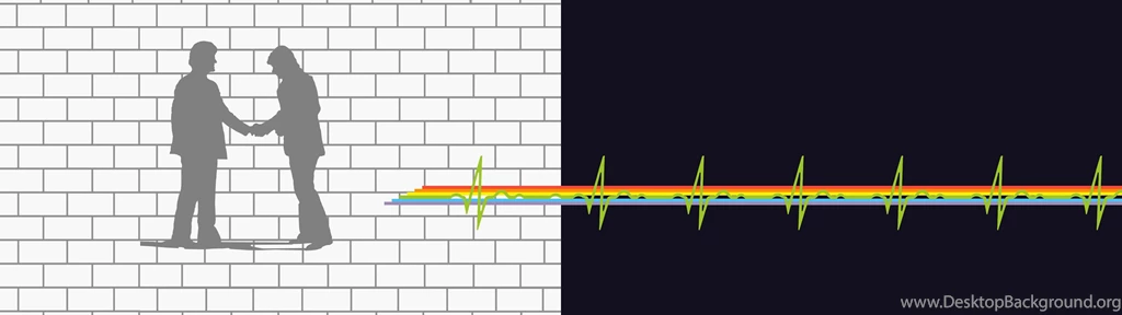 3840x1080] I Edited Someone's Pink Floyd Dark Side Of The Moon/The ...