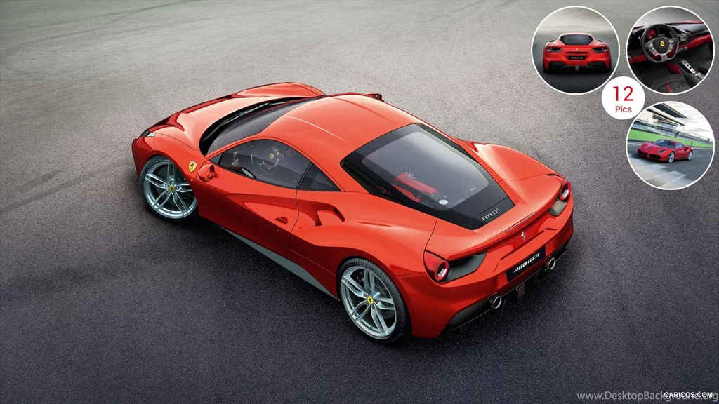 2016 Ferrari 488 GTB   Top