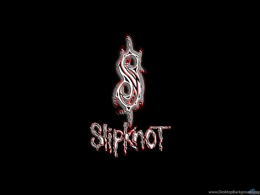 Wallpapers Black, Slipknot, Logo, Slipknot Logo.