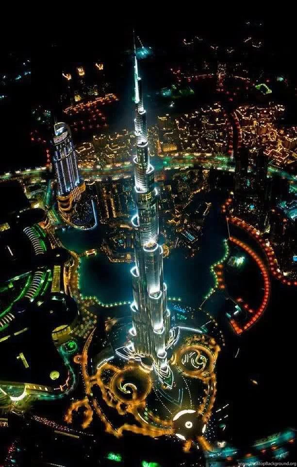 Burj Khalifa Stunning Night View : Misc. Photography